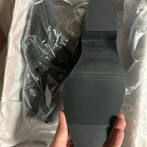 Lisa Vicky Black Suede Pointy Toe Skip Heeled Mule Western Embroidered - Picture 3 of 3